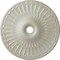Ekena Millwork Galveston Ceiling Medallion (Fits Canopies up to 4 3/4"), 36 5/8"OD x 3 5/8"ID x 2 3/8"P, Flash Blue CM36GLFBS - alternate 1